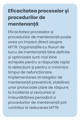 Factori care influențează MTTR.3