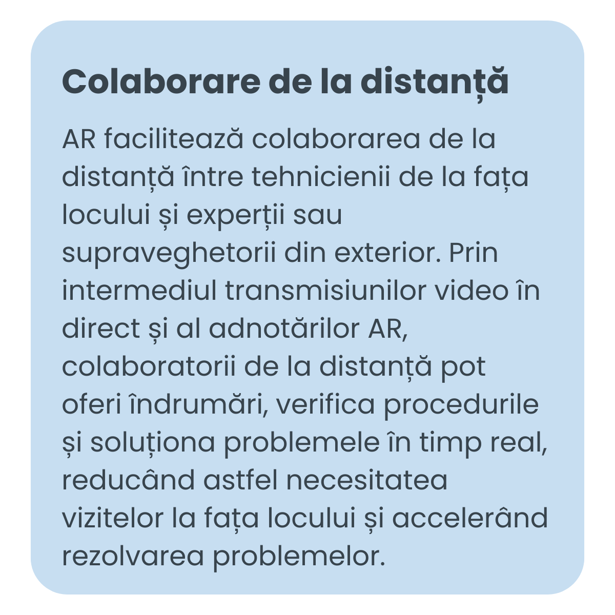 Colaborare remote AR