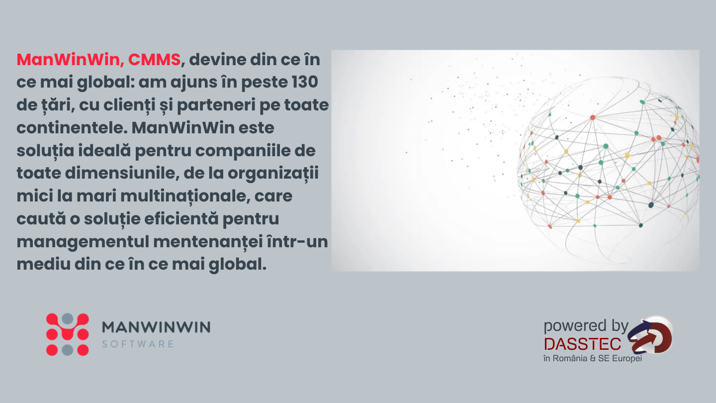ManWinWin Lider global în digitalizarea mentenanței